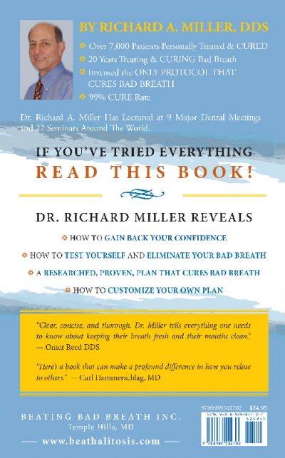 Beating Bad Breath - The Cure book by Richard A. Miller DDS